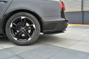 Maxton Design Heck Ansatz Flaps Diffusor für Audi A6 C7  schwarz matt - Beast Performance Fahrzeugtechnik OHG