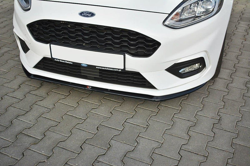 Maxton Design Front Ansatz V.3 für Ford Fiesta Mk8 ST / ST-Line Carbon Look - Beast Performance Fahrzeugtechnik OHG