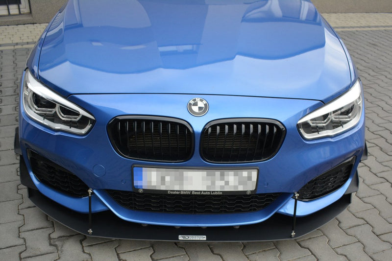 Maxton Design Racing Front Ansatz V.2 für BMW 1er F20/F21 M-Power FACELIFT - Beast Performance Fahrzeugtechnik OHG