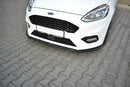 Maxton Design Front Ansatz V.1 für Ford Fiesta Mk8 ST / ST-Line Carbon Look - Beast Performance Fahrzeugtechnik OHG