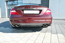 Maxton Design Diffusor Heck Ansatz für Mercedes CLS C219 55AMG Carbon Look - Beast Performance Fahrzeugtechnik OHG