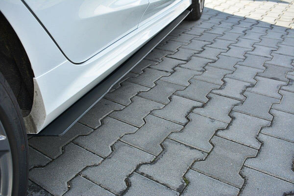 Maxton Design Sport Seitenschweller Ansatz für V.2 für Ford Fiesta Mk8 ST / ST-Line schwarz Hochglanz - Beast Performance Fahrzeugtechnik OHG