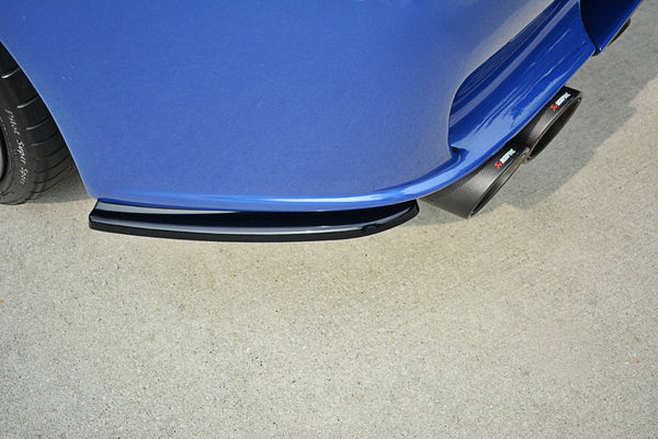 Maxton Design Heck Ansatz Flaps Diffusor für ALFA ROMEO 156 GTA SW schwarz Hochglanz - Beast Performance Fahrzeugtechnik OHG