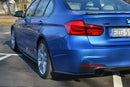 Maxton Design Heck Ansatz Flaps Diffusor für BMW 3er F30 PHASE-II SEDAN M-SPORT schwarz matt - Beast Performance Fahrzeugtechnik OHG