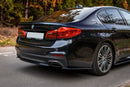 Maxton Design Mittlerer Diffusor Heck Ansatz für BMW 5er G30/ G31 M-Paket Carbon Look - Beast Performance Fahrzeugtechnik OHG