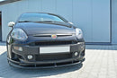 Maxton Design Front Ansatz für Fiat Punto Evo Abarth Carbon Look - Beast Performance Fahrzeugtechnik OHG