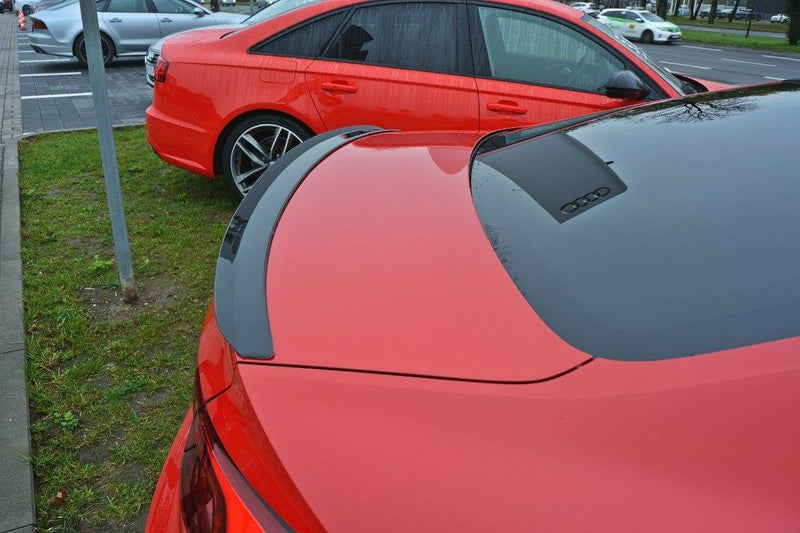 Maxton Design Spoiler CAP für Audi A5 S-Line F5 Coupe schwarz Hochglanz - Beast Performance Fahrzeugtechnik OHG