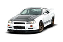 Maxton Design Front Stoßstange NISSAN SKYLINE R34 GTR (OHNE DIFFUSOR) GTR LOOK - Beast Performance Fahrzeugtechnik OHG