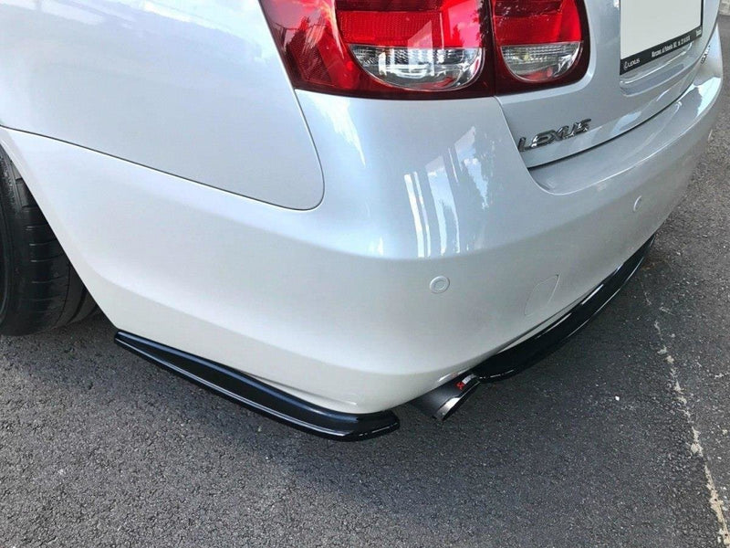 Maxton Design Heck Ansatz Flaps Diffusor für Lexus GS 300 Mk3 Facelift Carbon Look - Beast Performance Fahrzeugtechnik OHG