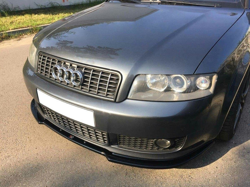 Maxton Design Front Ansatz V.2 für Audi A4 S-Line B6 schwarz matt - Beast Performance Fahrzeugtechnik OHG