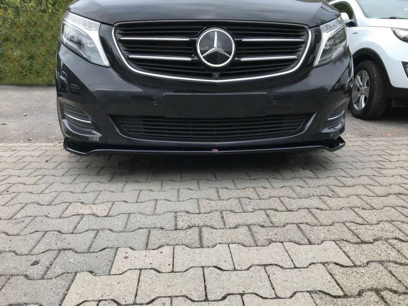 Maxton Design Front Ansatz für v.3 Mercedes V-Klasse W447 schwarz Hochglanz - Beast Performance Fahrzeugtechnik OHG