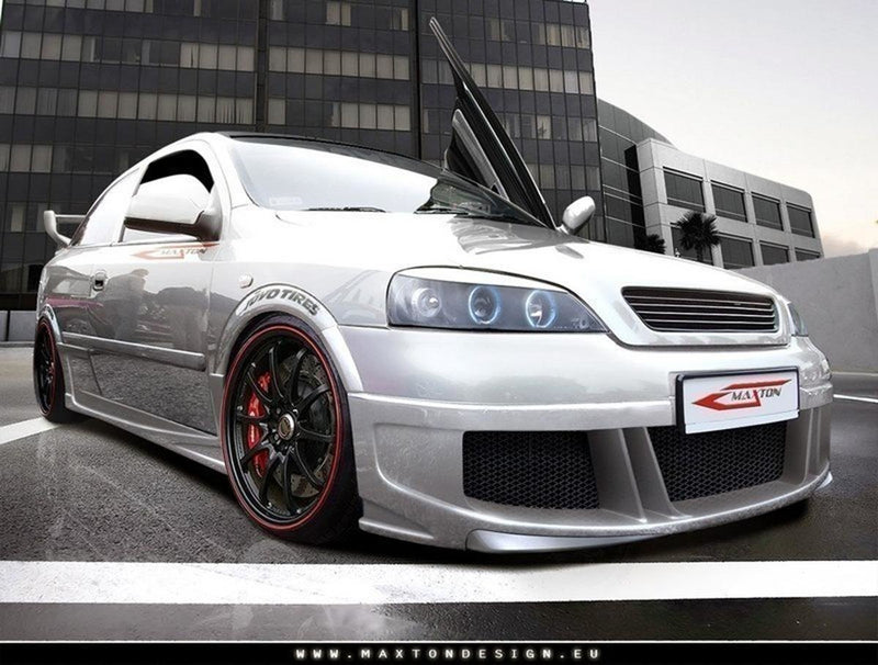 Maxton Design Front Stoßstange < RACER > OPEL ASTRA G - Beast Performance Fahrzeugtechnik OHG