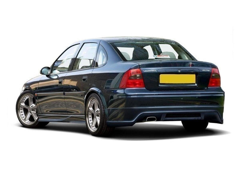 Maxton Design Diffusor Heck Ansatz für OPEL VECTRA B (Limousine & HATCHBACK, Facelift) - Beast Performance Fahrzeugtechnik OHG