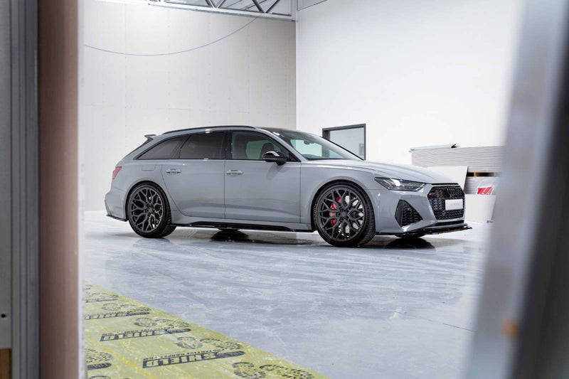 Maxton Design Front Ansatz V.1 für Audi RS6 C8 / RS7 C8 schwarz matt - Beast Performance Fahrzeugtechnik OHG