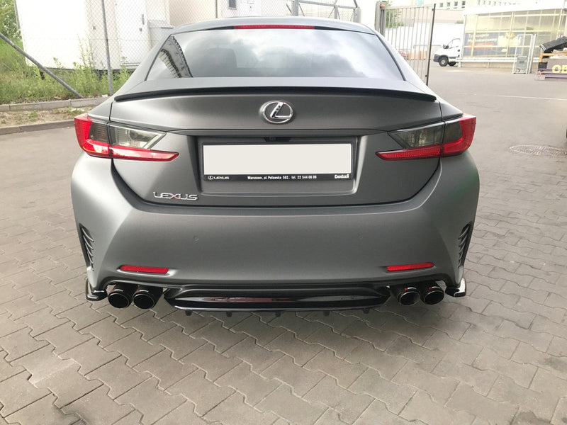 Maxton Design Mittlerer Diffusor Heck Ansatz für im DTM LOOK Lexus Rc Carbon Look - Beast Performance Fahrzeugtechnik OHG