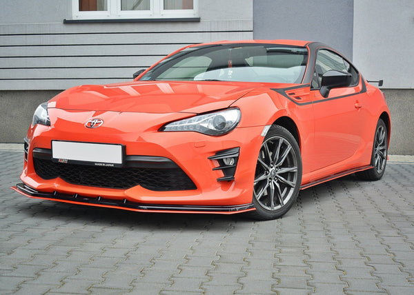 Maxton Design Front Ansatz V.4 für TOYOTA GT86 FACELIFT schwarz matt - Beast Performance Fahrzeugtechnik OHG