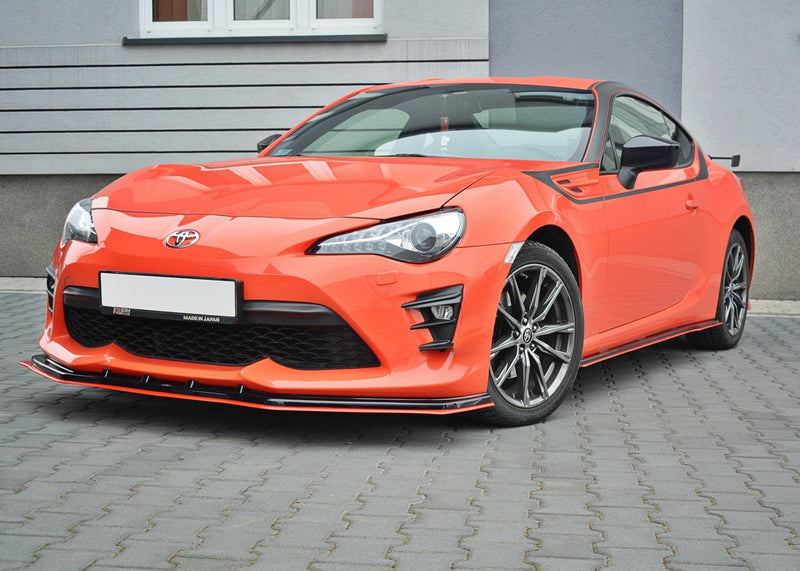 Maxton Design Front Ansatz V.4 für TOYOTA GT86 FACELIFT schwarz matt - Beast Performance Fahrzeugtechnik OHG
