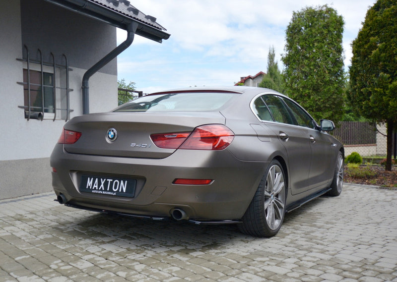 Maxton Design Heck Ansatz Flaps Diffusor für BMW 6er GRAN COUPÃƒâ€° Carbon Look - Beast Performance Fahrzeugtechnik OHG
