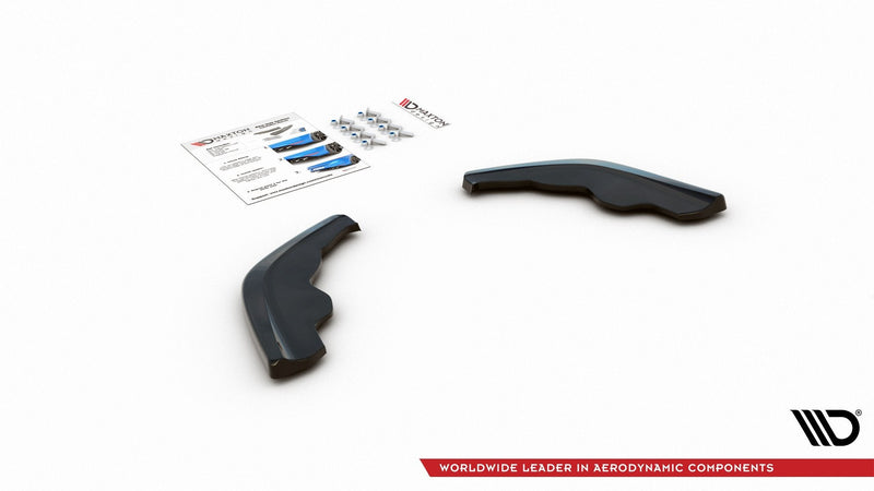 Maxton Design Heck Ansatz Flaps Diffusor V.1 für BMW 1er F40 M-Paket schwarz matt - Beast Performance Fahrzeugtechnik OHG