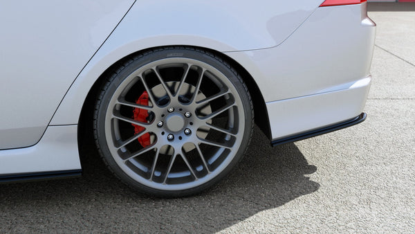 Maxton Design Heck Ansatz Flaps Diffusor für HONDA ACCORD VII TYPE-S Carbon Look - Beast Performance Fahrzeugtechnik OHG