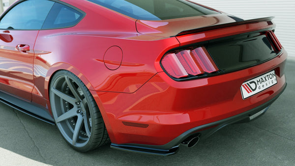 Maxton Design Spoiler CAP für FORD MUSTANG MK6 GT Carbon Look - Beast Performance Fahrzeugtechnik OHG