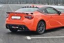 Maxton Design Heck Ansatz Flaps Diffusor V.1 für TOYOTA GT86 FACELIFT  schwarz matt - Beast Performance Fahrzeugtechnik OHG