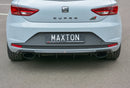 Maxton Design Diffusor Heck Ansatz für Seat Leon III Cupra schwarz matt - Beast Performance Fahrzeugtechnik OHG