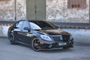 Maxton Design Front Ansatz V.1 für Mercedes S-KLASSE AMG-LINE W222 schwarz Hochglanz - Beast Performance Fahrzeugtechnik OHG
