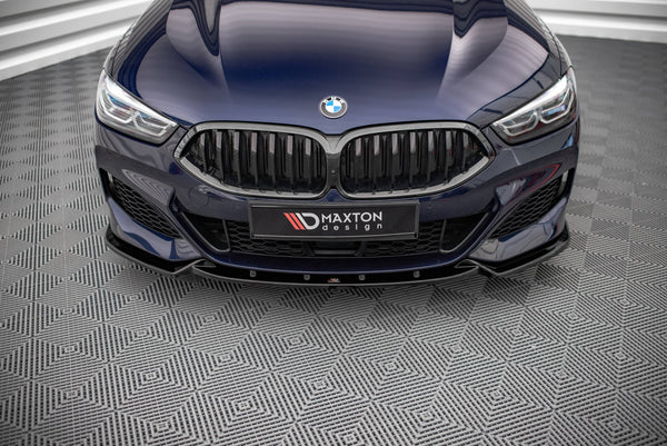 Maxton Design Front Ansatz V.3 für BMW 8 Coupe G15 / 8 Gran Coupe M Paket G16 schwarz matt - Beast Performance Fahrzeugtechnik OHG