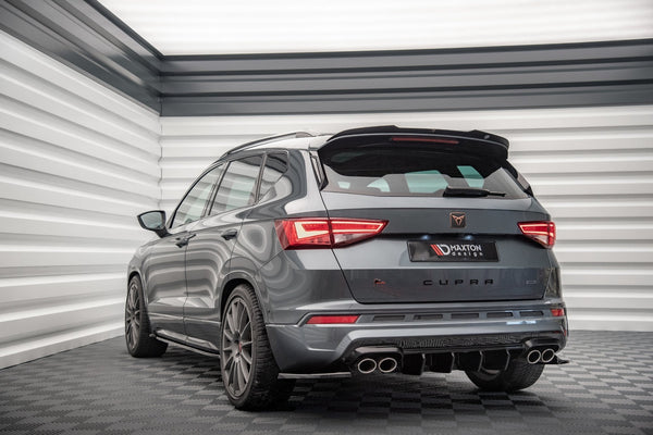 Maxton Design Diffusor Heck Ansatz für Cupra Ateca schwarz Hochglanz - Beast Performance Fahrzeugtechnik OHG