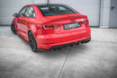Maxton Design Heck Ansatz Flaps Diffusor für Audi S3 Limousine 8V Carbon Look - Beast Performance Fahrzeugtechnik OHG