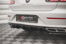 Maxton Design Diffusor Heck Ansatz für Volkswagen Arteon R-Line Facelift schwarz Hochglanz - Beast Performance Fahrzeugtechnik OHG