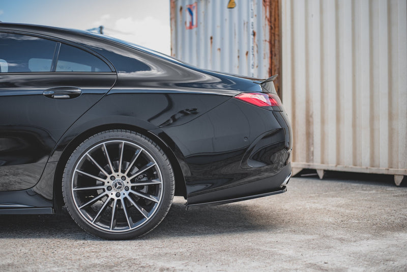 Maxton Design Spoiler CAP für Mercedes-Benz CLS AMG-Line / 53AMG C257  schwarz matt - Beast Performance Fahrzeugtechnik OHG