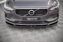 Maxton Design Front Ansatz V.1 für Volvo V90 Mk2 schwarz Hochglanz - Beast Performance Fahrzeugtechnik OHG