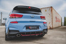 Maxton Design Robuste Racing Heckschürze V.1 für Hyundai I30 N Mk3 Hatchback - Beast Performance Fahrzeugtechnik OHG