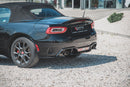 Maxton Design Heck Ansatz Flaps Diffusor für Fiat 124 Spider Abarth Carbon Look - Beast Performance Fahrzeugtechnik OHG