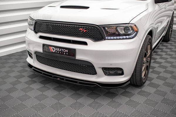 Maxton Design Front Ansatz V.1 für Dodge Durango RT Mk3 Facelift Carbon Look - Beast Performance Fahrzeugtechnik OHG