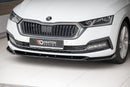 Maxton Design Front Ansatz V.1 für Skoda Octavia Mk4 schwarz Hochglanz - Beast Performance Fahrzeugtechnik OHG
