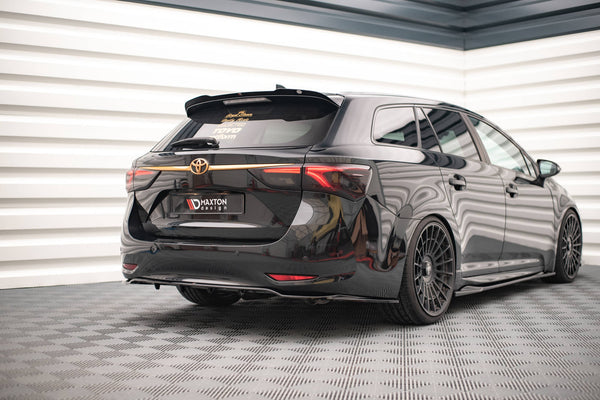 Maxton Design Spoiler CAP für Toyota Avensis Mk3 Facelift Wagon schwarz Hochglanz - Beast Performance Fahrzeugtechnik OHG