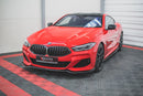 Maxton Design Front Ansatz V.2 für BMW 8 Coupe G15 / 8 Gran Coupe M Paket G16 Carbon Look - Beast Performance Fahrzeugtechnik OHG