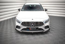 Maxton Design Front Ansatz V.4 für Mercedes A35 AMG / AMG-Line W177  schwarz matt - Beast Performance Fahrzeugtechnik OHG