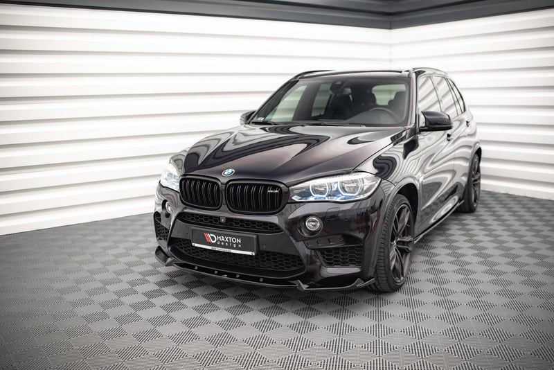 Maxton Design Front Ansatz V.1 für BMW X5 M F15 schwarz Hochglanz - Beast Performance Fahrzeugtechnik OHG