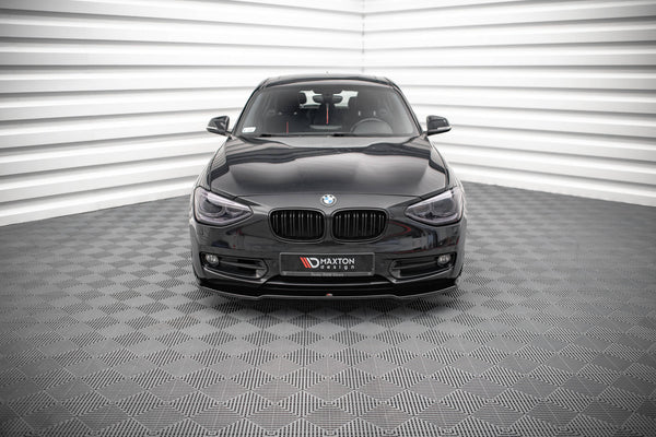 Maxton Design Front Ansatz V.1 für BMW 1er F20 schwarz matt - Beast Performance Fahrzeugtechnik OHG