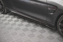 Maxton Design Seitenschweller Ansatz für BMW M4 F82 schwarz matt - Beast Performance Fahrzeugtechnik OHG