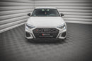 Maxton Design Front Ansatz V.2 für Audi S3 / A3 S-Line 8Y Carbon Look - Beast Performance Fahrzeugtechnik OHG
