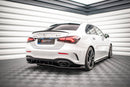 Maxton Design Mittlerer Diffusor Heck Ansatz DTM Look für V.2 Mercedes A 35 AMG Limousine V177 Carbon Look - Beast Performance Fahrzeugtechnik OHG