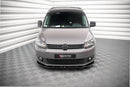Maxton Design Front Ansatz für Volkswagen Caddy Mk3 Facelift schwarz matt - Beast Performance Fahrzeugtechnik OHG