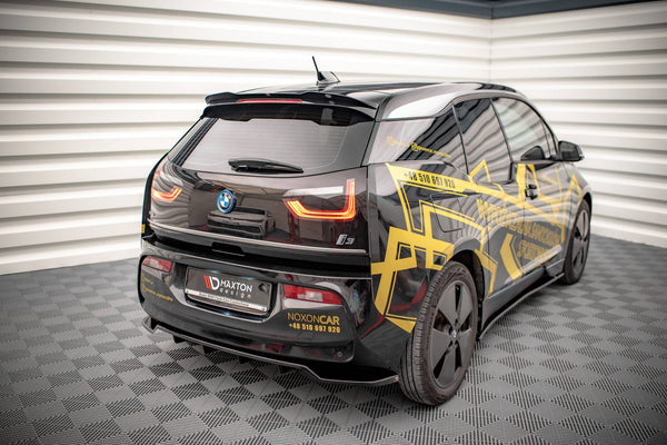 Maxton Design Spoiler CAP für BMW i3 Mk1 Facelift schwarz Hochglanz - Beast Performance Fahrzeugtechnik OHG