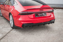 Maxton Design Heck Ansatz Flaps Diffusor für Audi S7 C8 schwarz matt - Beast Performance Fahrzeugtechnik OHG