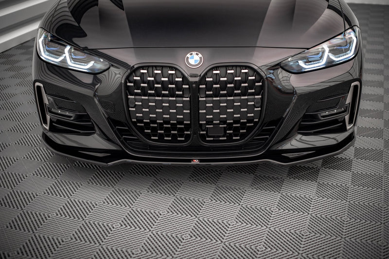 Maxton Design Front Ansatz V.3 für BMW 4er M-Paket G22 schwarz matt - Beast Performance Fahrzeugtechnik OHG